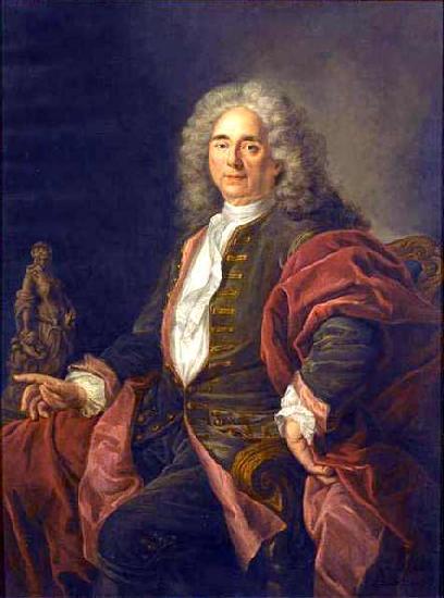 Francois-Hubert Drouais Portrait of Robert Le Lorrain oil painting image